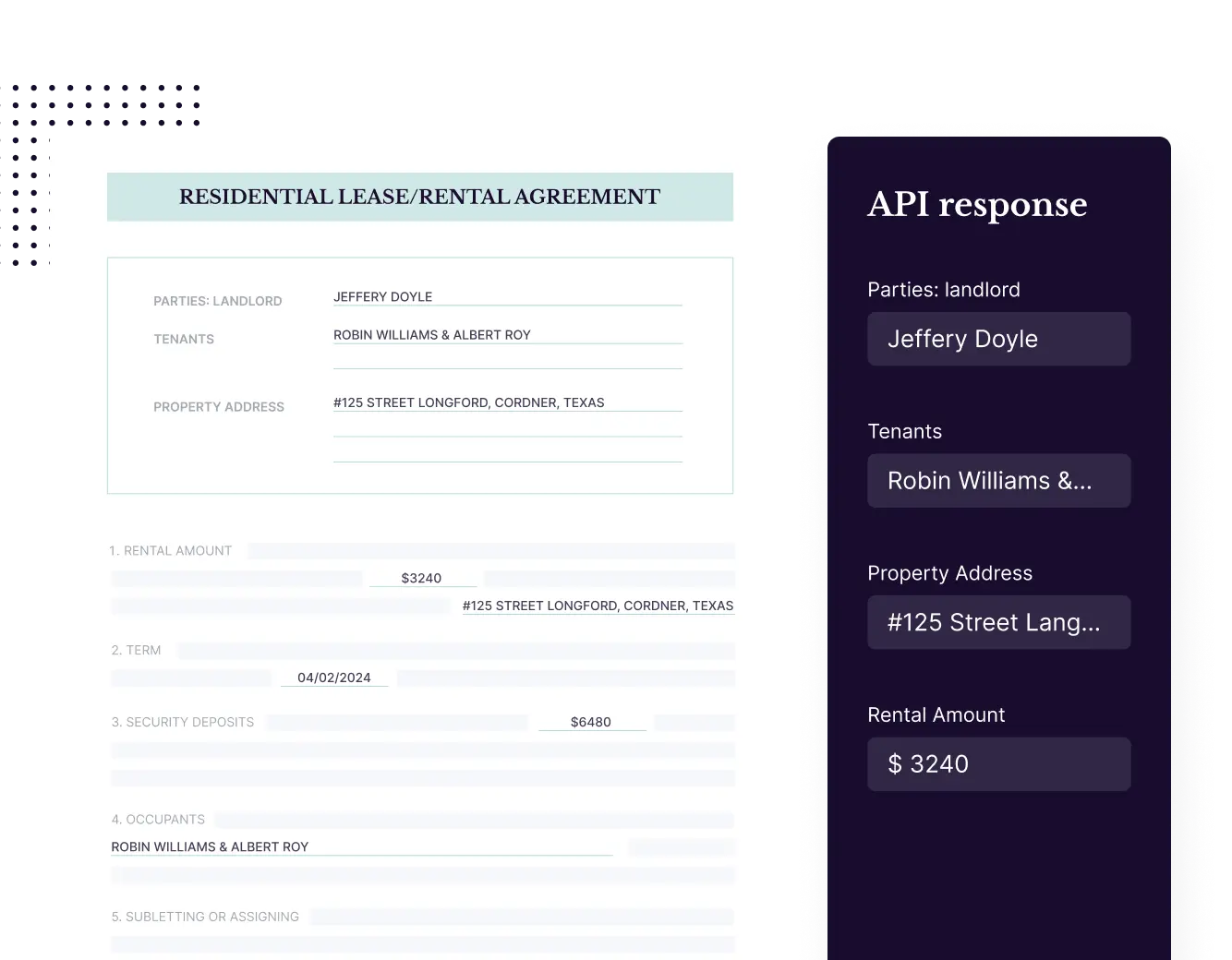 Spotting Exceptions in Commercial Invoices